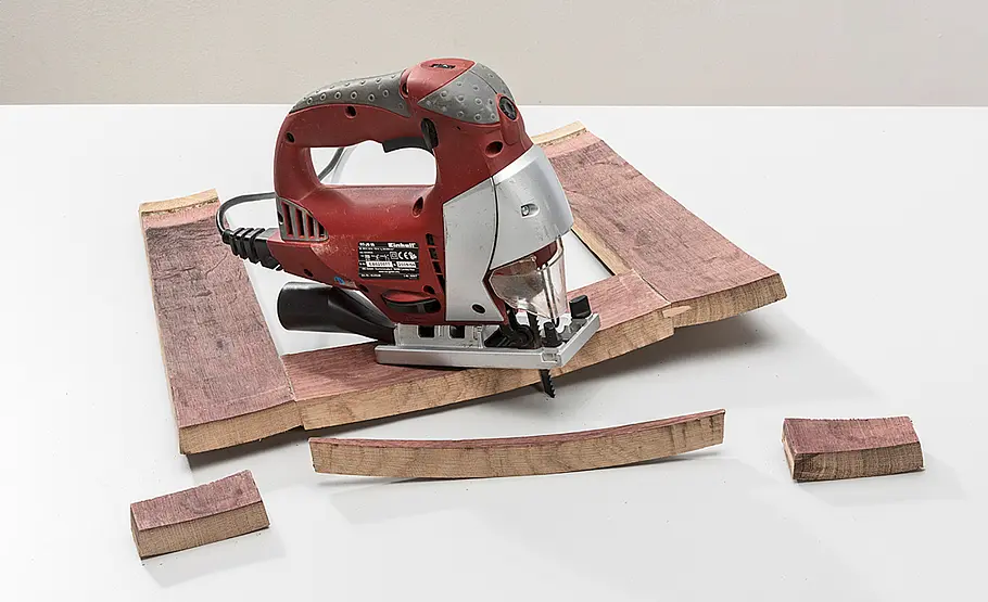 Stuhl aus Weinfass bauen