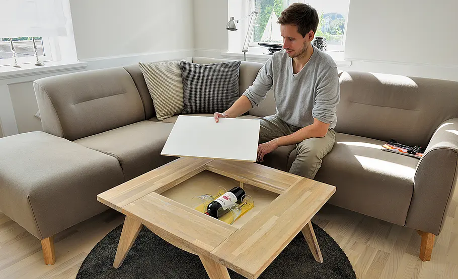 Sofatisch selber bauen