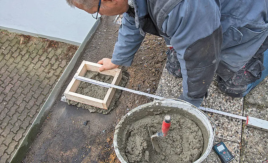 Anleitung: Terrassen-Sanierung auf Flachdach