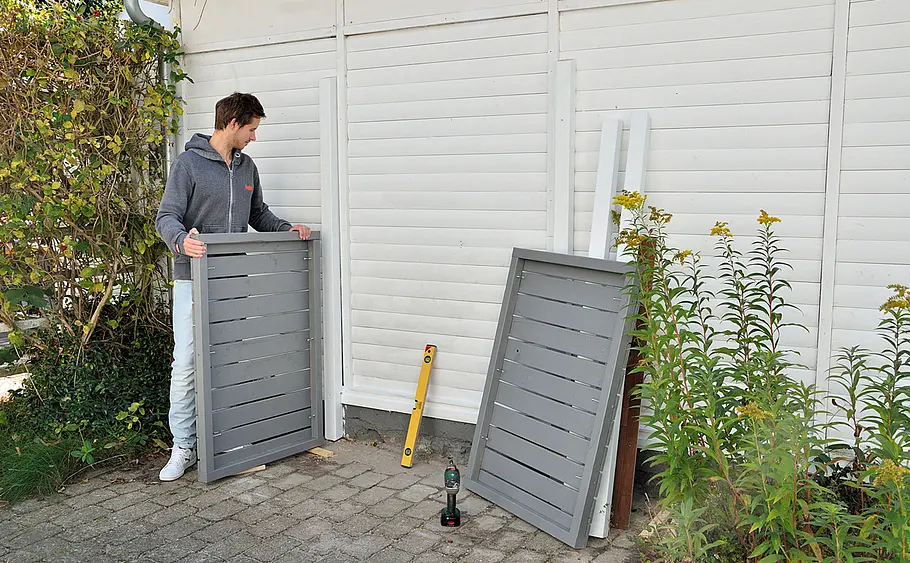 Mülltonnenverkleidung selbst bauen