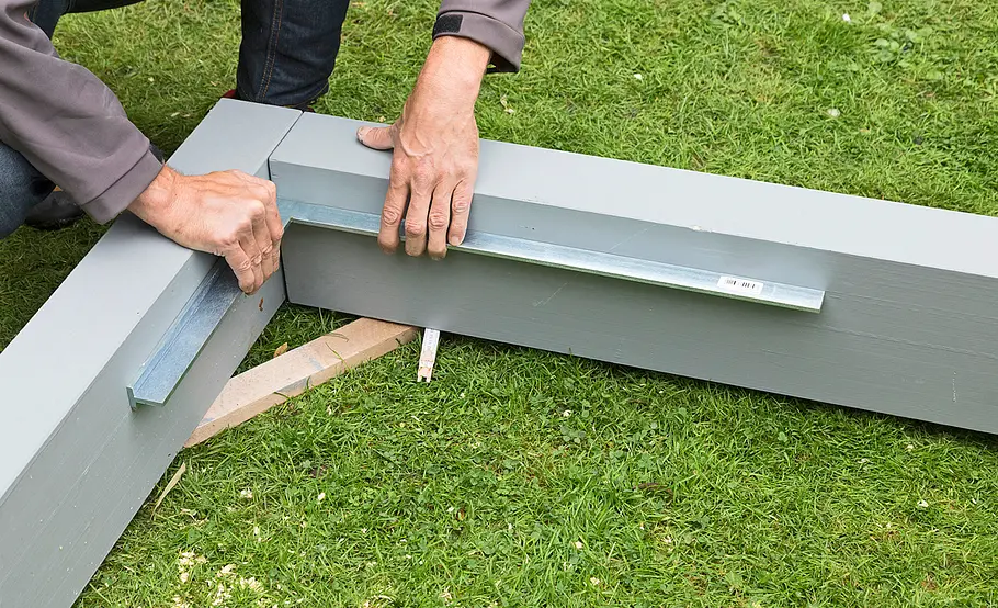 Hochterrasse aus Holz – Unterkonstruktion