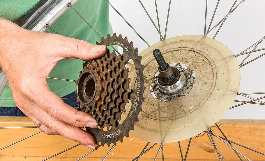 Fahrrad-Reparatur: Zahnkranz tauschen