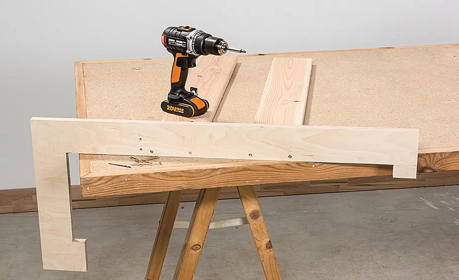Klapptisch für den Balkon selber bauen