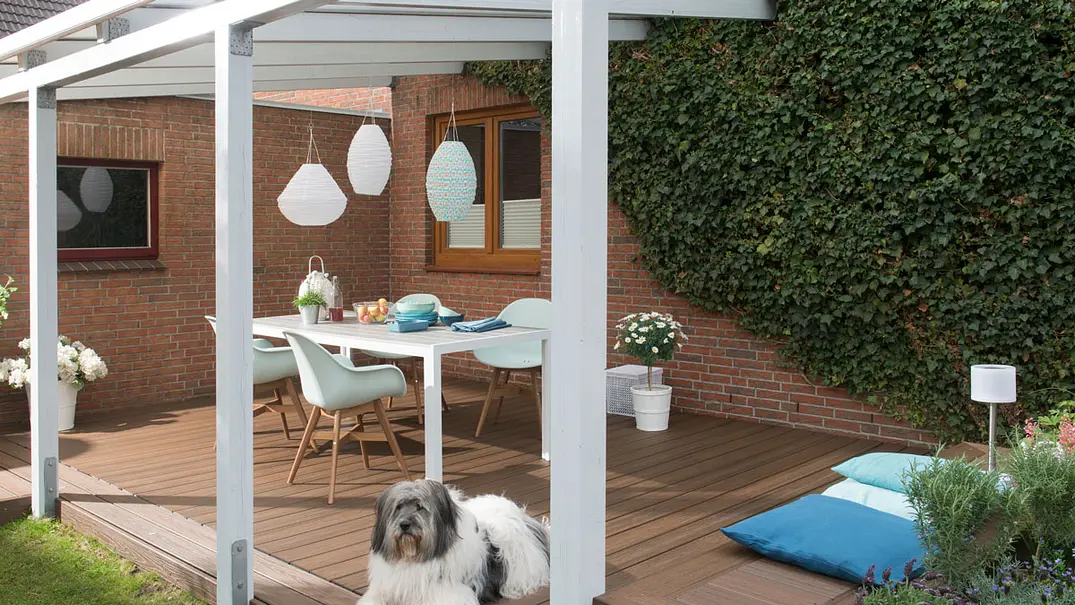 Terrasse aus WPC-Dielen verlegen - Foto: Living Art, Vogt Terrasse aus WPC-Dielen verlegen - Foto: Living Art, Vogt
