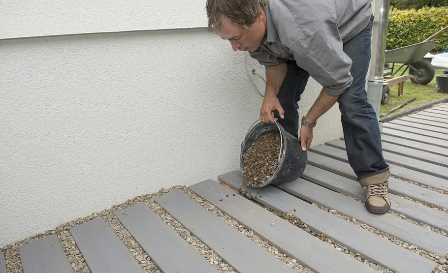 Weg zum Hauseingang anlegen