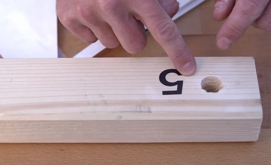 Ring-Wurfspiel aus Holz bauen