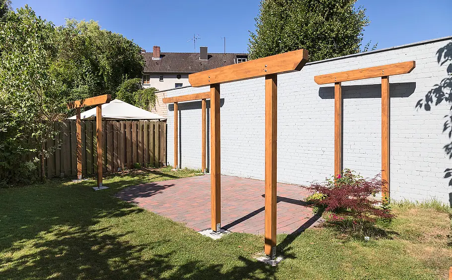 Terrassenüberdachung bauen
