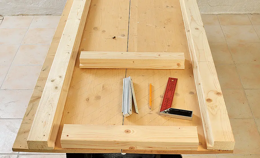 Haustür aus Holz bauen