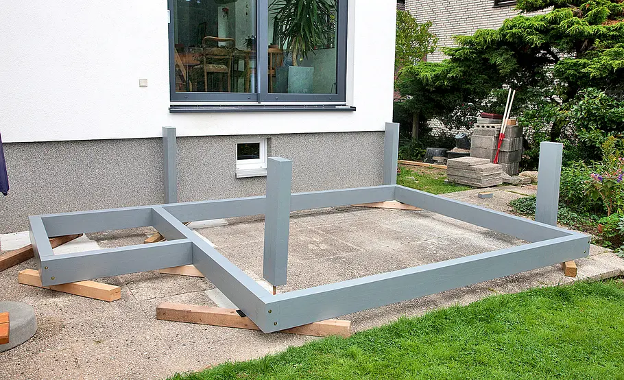 Hochterrassen-Unterkonstruktion