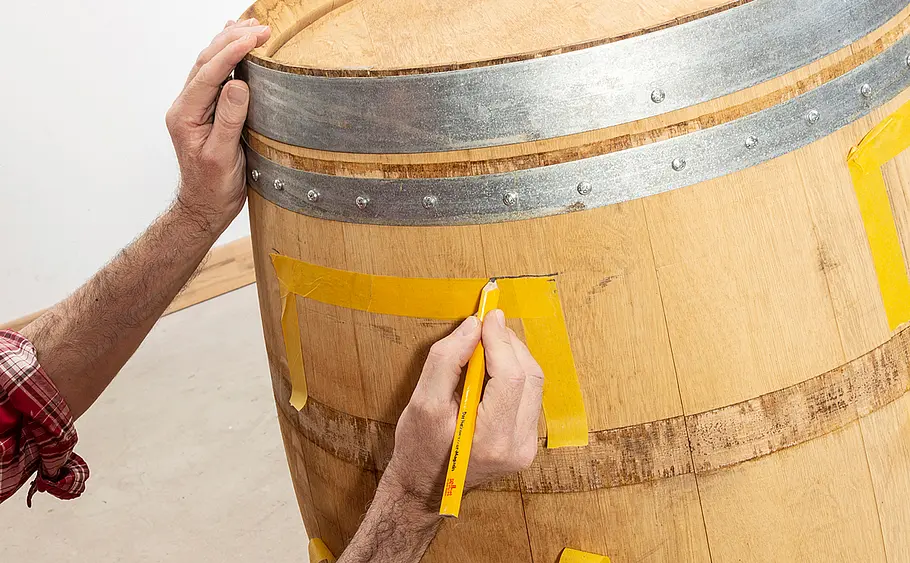 Tisch mit Getränkekühlung selber bauen