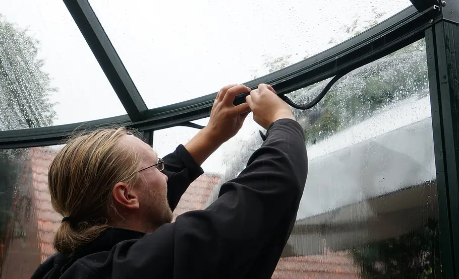 Montage-Anleitung: Glas-Gartenpavillon Rondo
