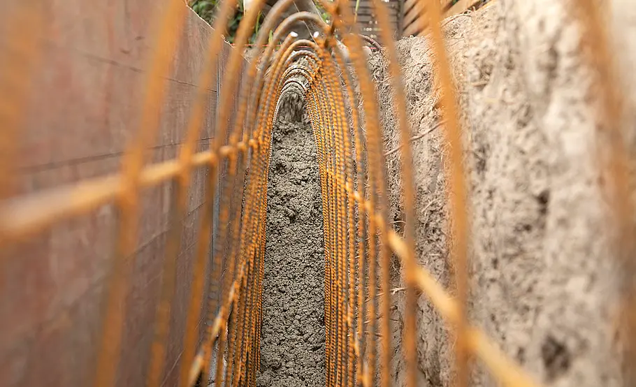 Streifenfundament