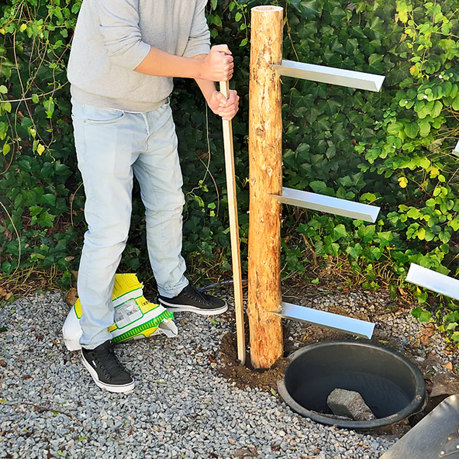 Kaskaden-Wasserspiel bauen