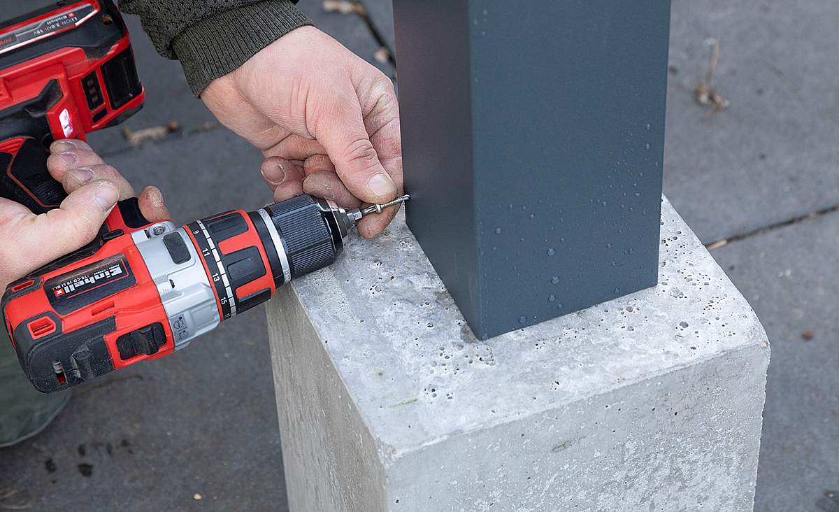 Freistehende Terrassenüberdachung bauen selber bauen