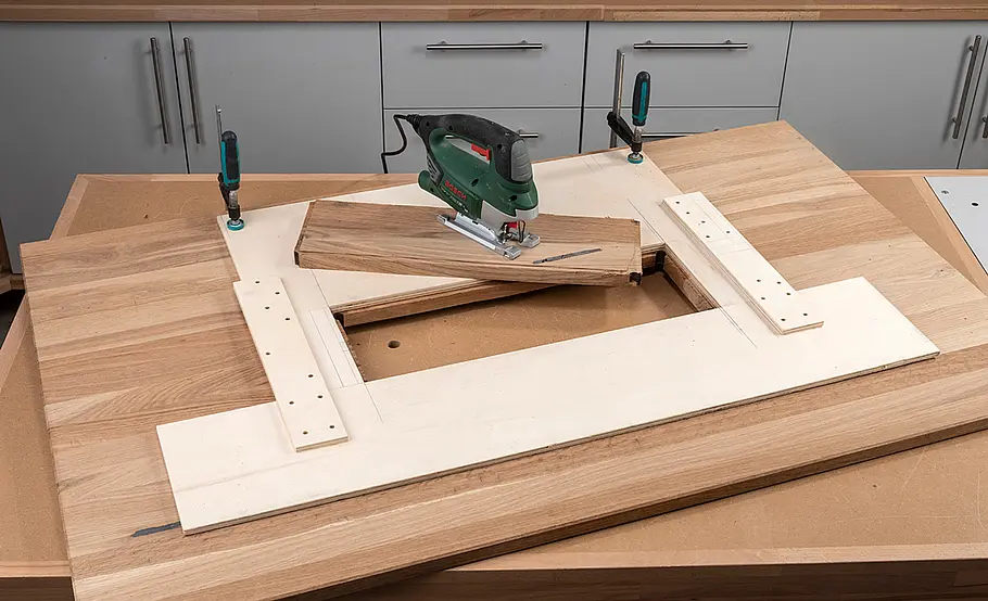 Anleitung Vitrinentisch bauen