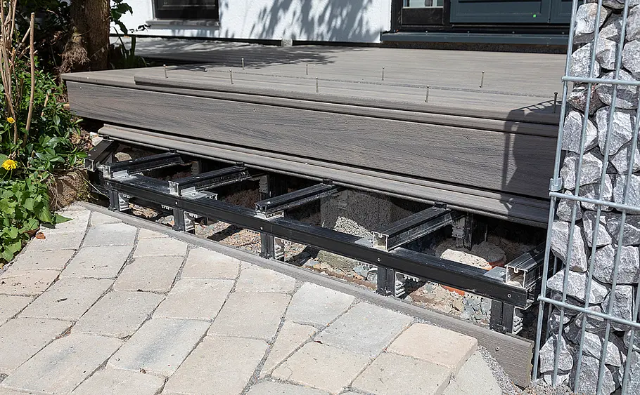 Bank aus Gabionen selbst bauen
