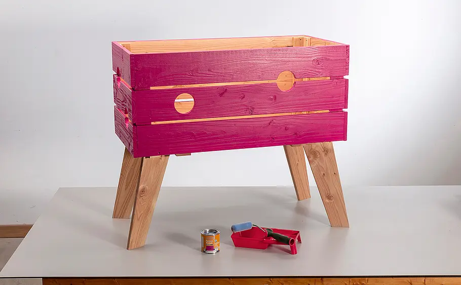 Kleines Hochbeet selber bauen
