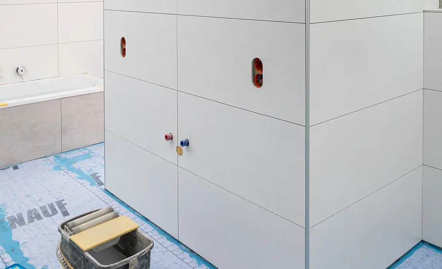 Fliesen im Badezimmer