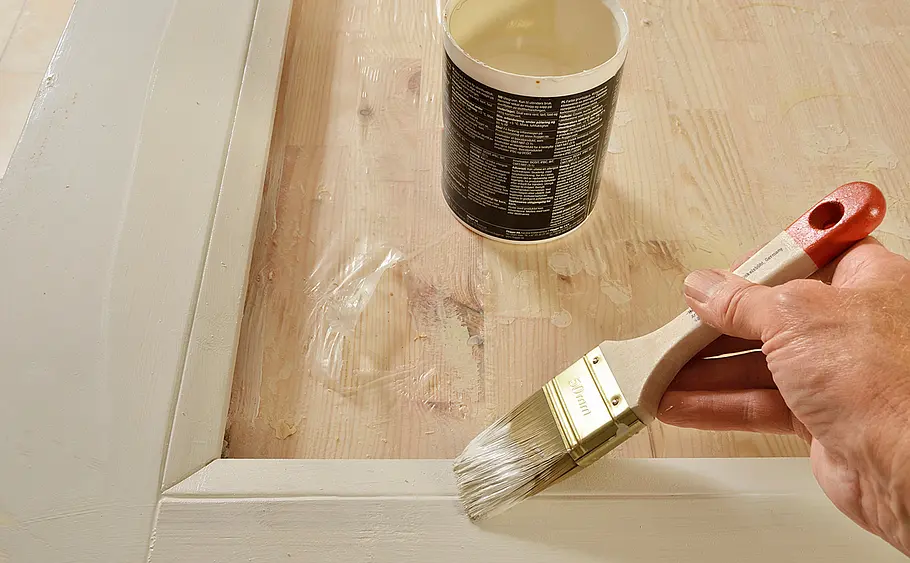 Türe mit Glaseinsatz bauen