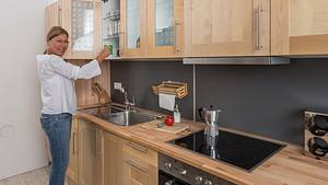 Robuste und günstige Küchenrückwand selber bauen - Foto: KEH / sidm