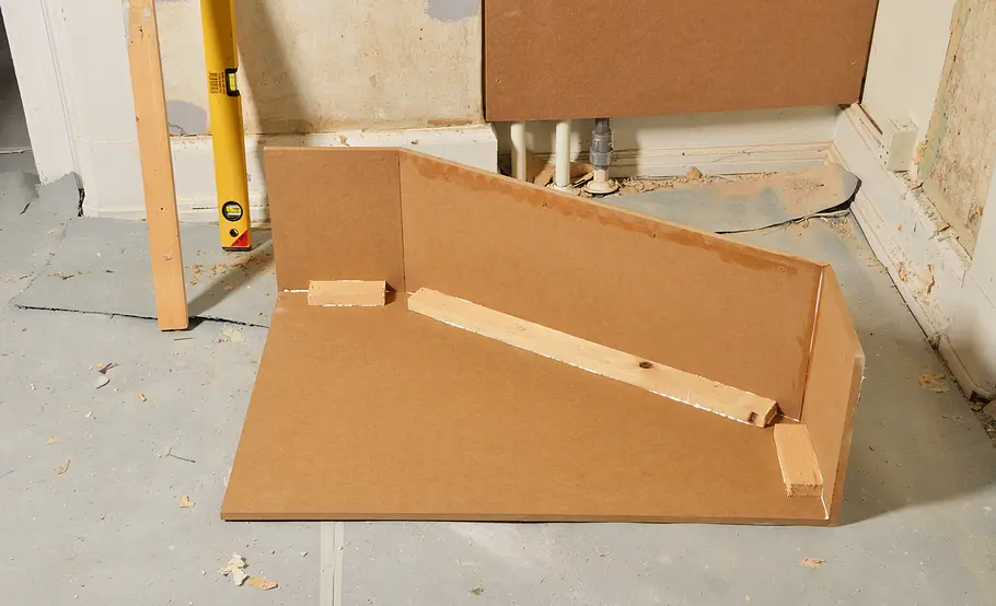 Flur-Eckschrank selber bauen