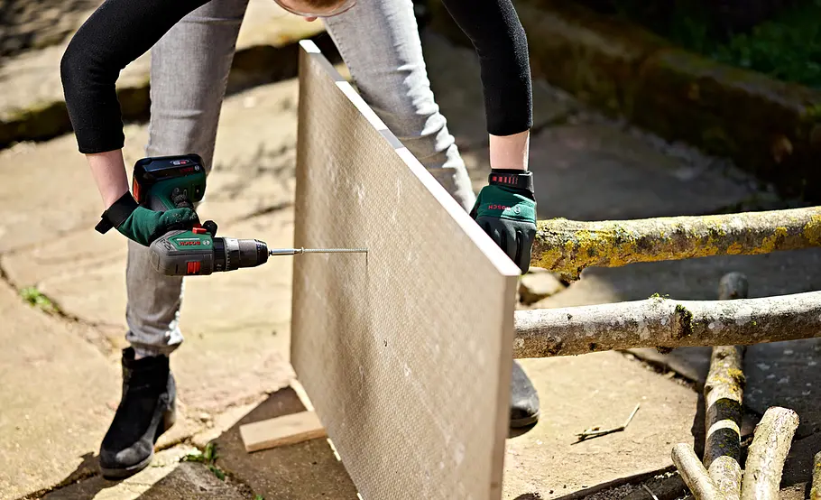 Boden-Fahrradhalter selber bauen