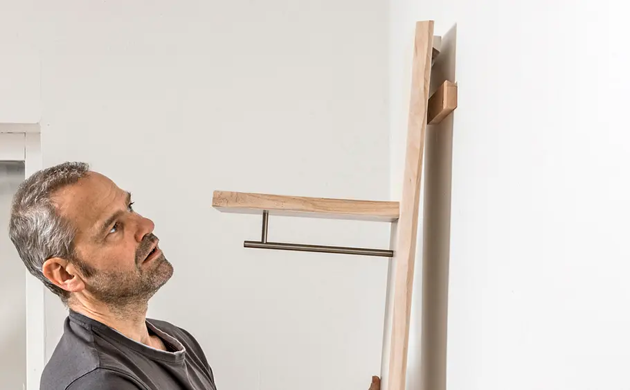 Einfache Garderobe selber bauen