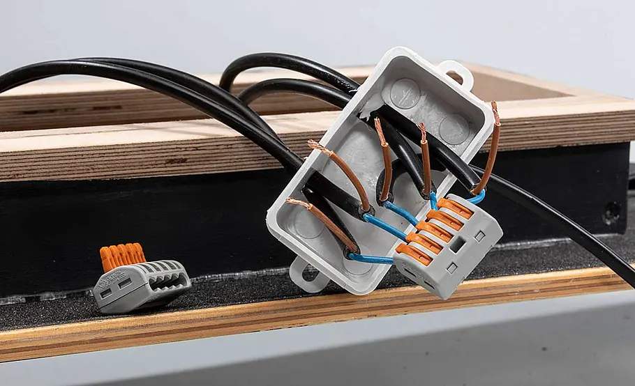 Lampe aus Longboard bauen