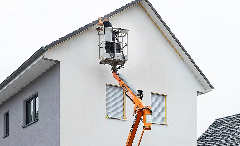 Fassadenanstrich selber machen