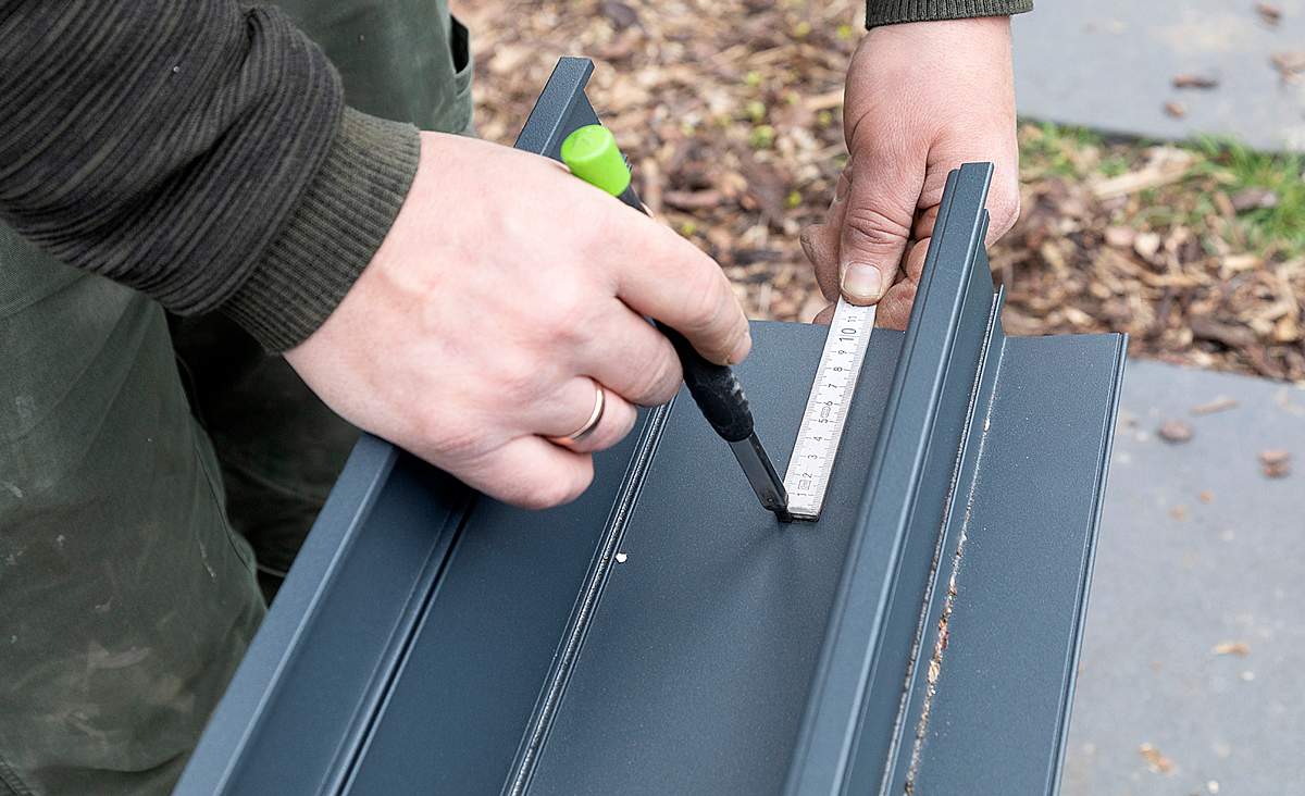 Freistehende Terrassenüberdachung bauen selber bauen