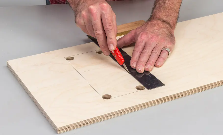 Schränkchen für Telefon & Router bauen