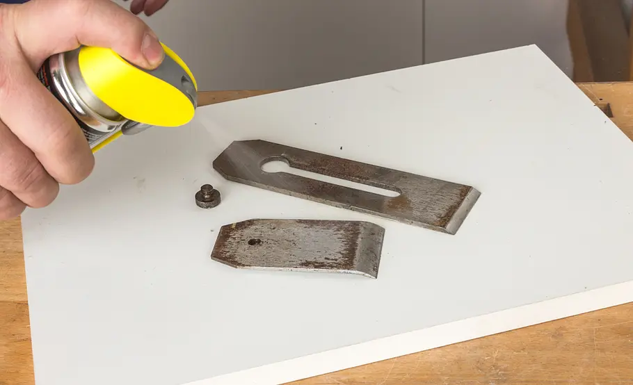 Hobelmesser reinigen