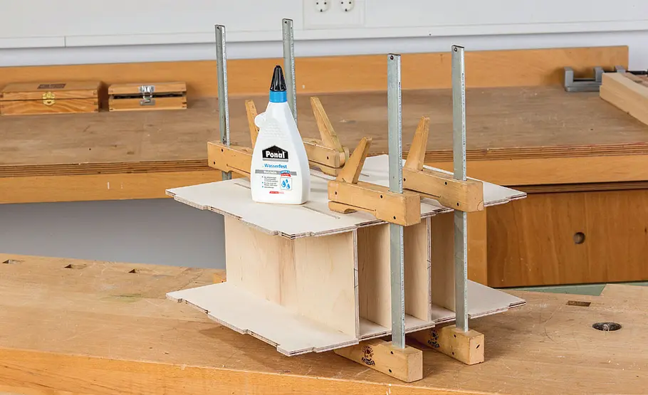 Werktisch-Aufsatz für Bastler selber bauen
