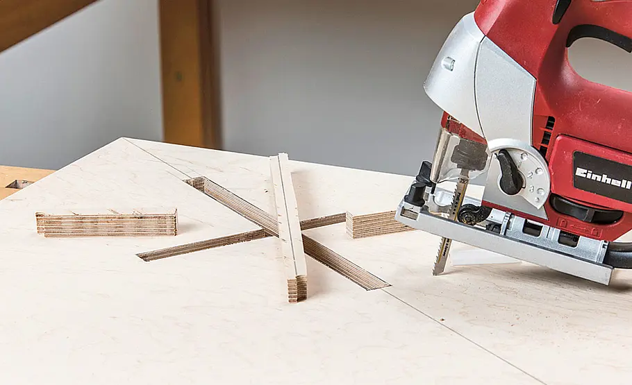 Esstisch zum Stecken selber bauen