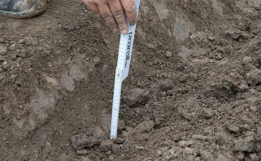 Wasserleitung verlegen