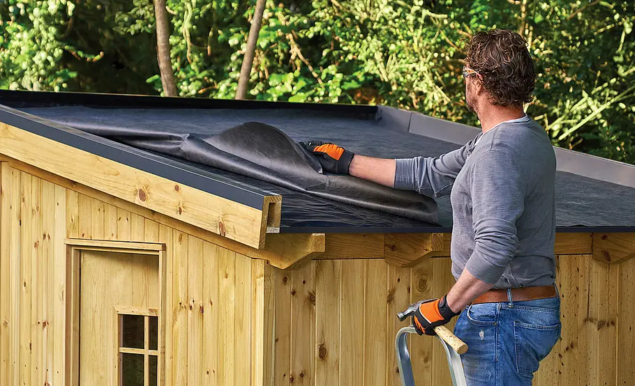 Gartenhaus aus Holz bauen