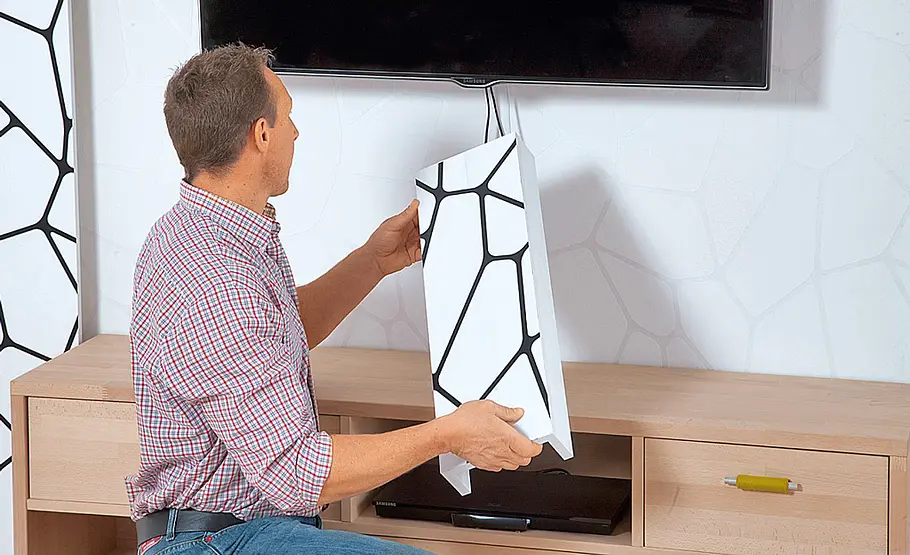 TV-Wand selber bauen