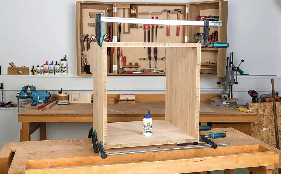 Waschbeckenunterschrank mit Schubladen bauen