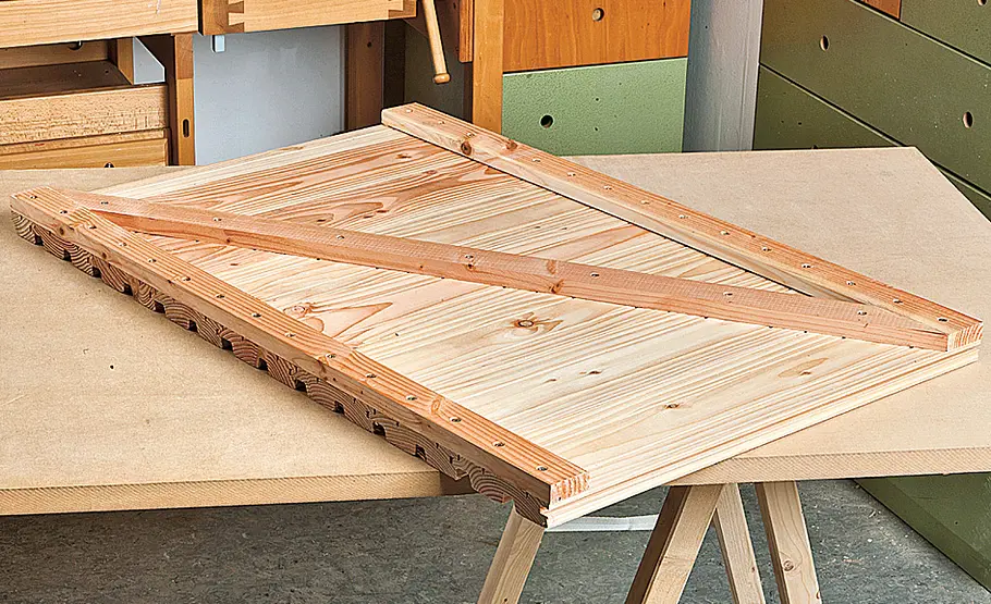 Mülltonnenbox aus Holz selber bauen
