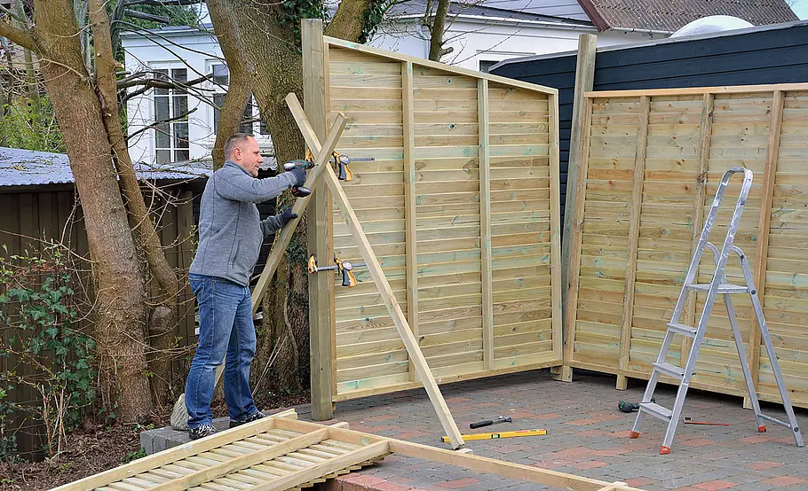Großzügiges Gartenhaus mit Pultdach selber bauen