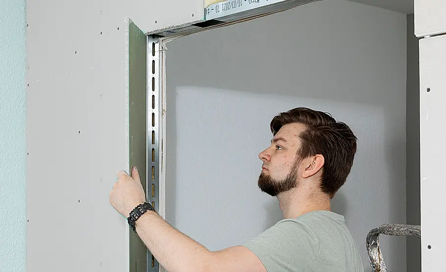 Trockenbauwand als Trennwand