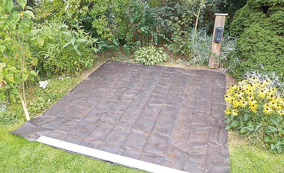 Kleines Sonnendeck selber bauen