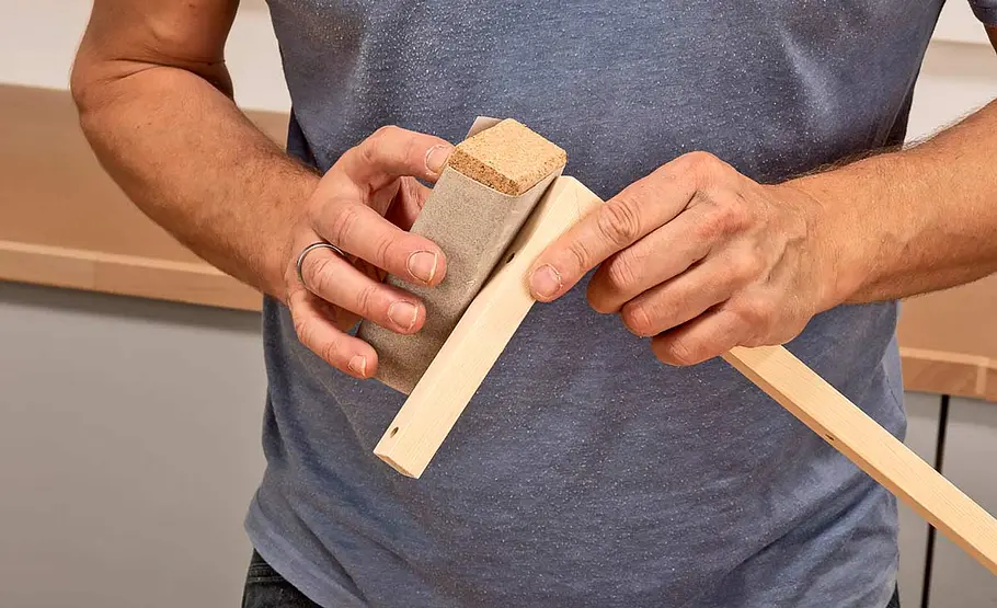 Leuchte aus Diarahmen bauen