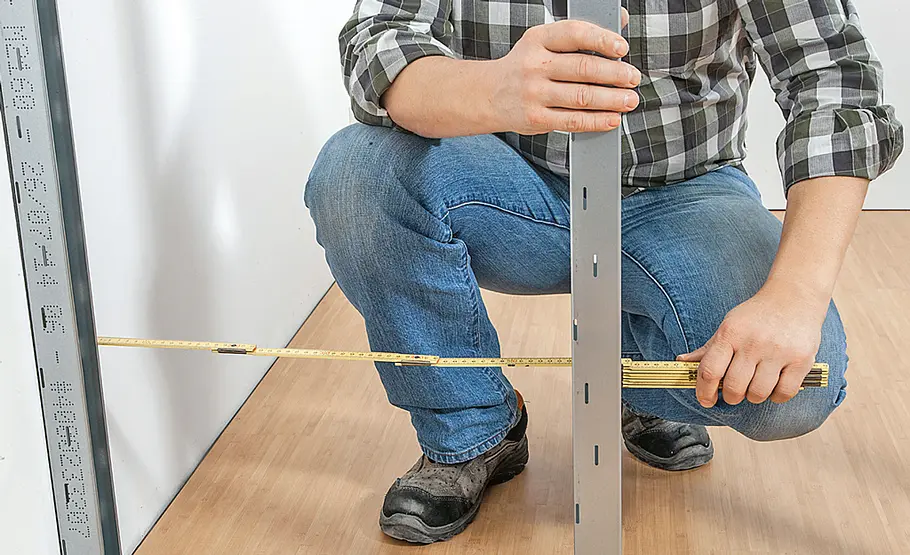 Raumteiler-Trennwand bauen