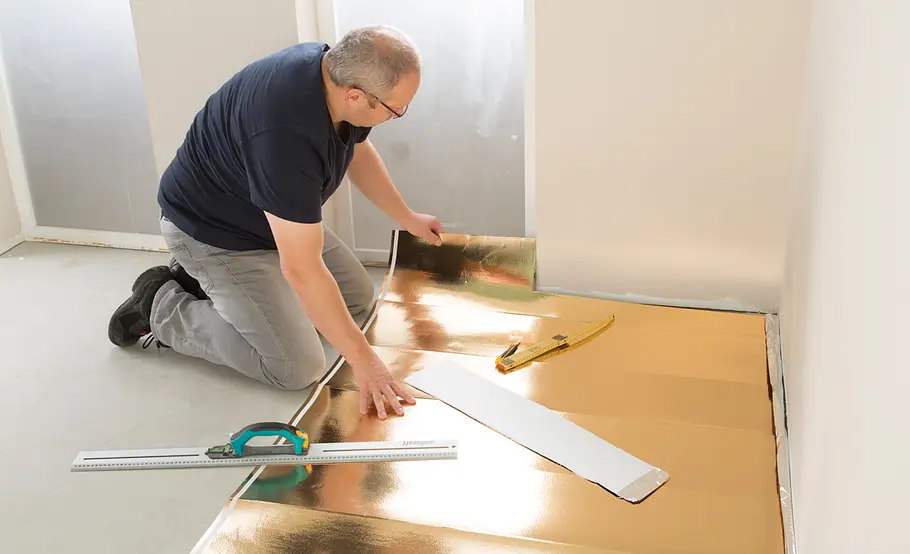 Laminat in Holzoptik selbst verlegen