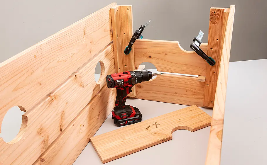 Kleines Hochbeet selber bauen