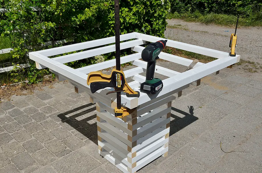 Kleinen Springbrunnen bauen