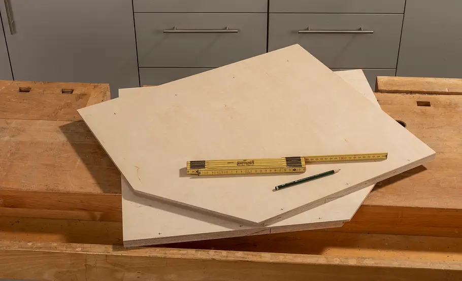 Dachschrägenschrank: Bauanleitung