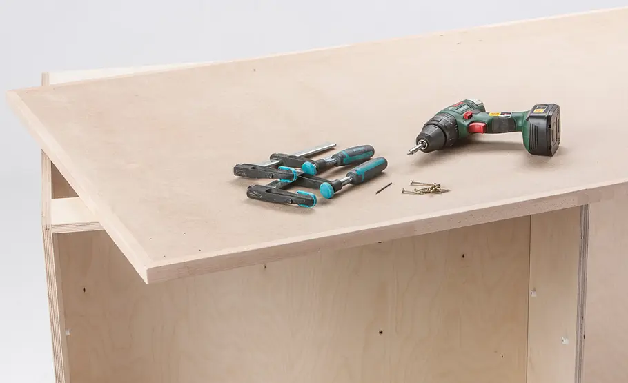 Mobilen Werktisch selber bauen