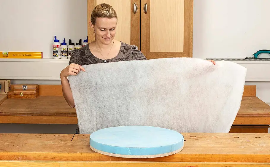 Sitzkissen aus Reifen basteln